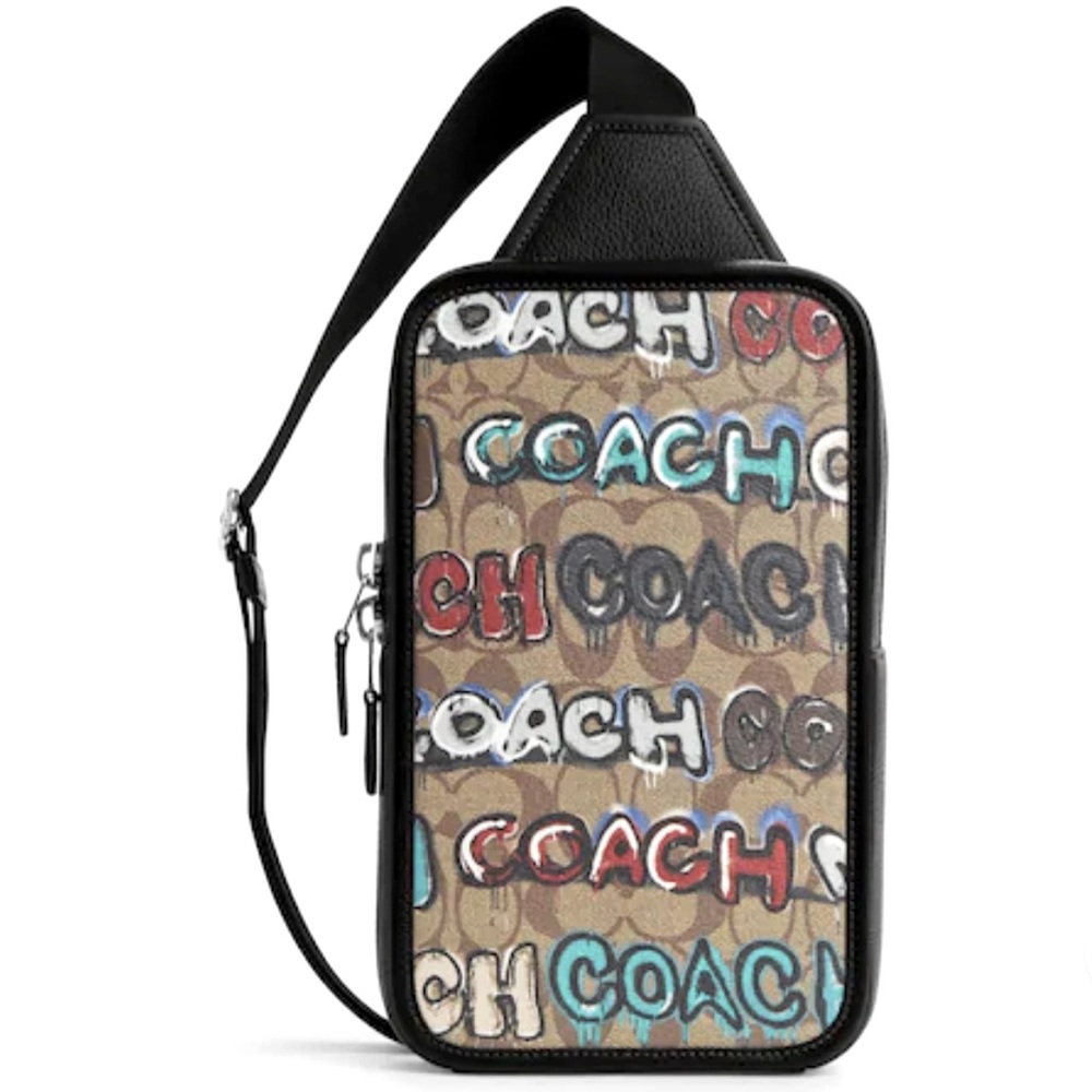 🎯3-FOR-1 BUNDLE✨NWT🏷️✨COACH X MINT+SERF SULLIVAN SIG UNISEX LEATHER‼️SOLD OUT‼️